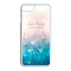 virágos tavaszi art iPhone 7 fehér tok
