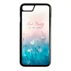 virágos tavaszi art iPhone 7 fehér tok