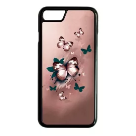 Pillangók - BeaYOUtiful ajándék nőknek valentin napra iPhone 7 fekete tok