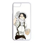 Levi Ackerman - Attack on Titan iPhone 7 fehér tok