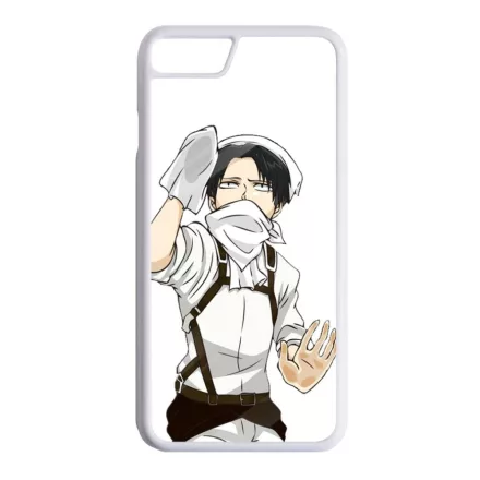 Levi Ackerman - Attack on Titan iPhone 7 fehér tok
