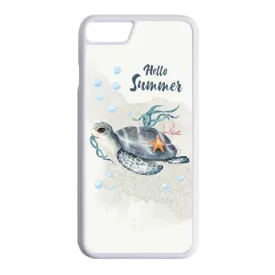 Tündéri Teknős - Tekis iPhone 7 fehér tok