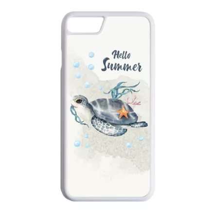 Tündéri Teknős - Tekis iPhone 7 fehér tok