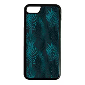 Dark Tropical - Nyári trópusi mintás iPhone 7 fekete tok