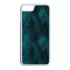 Dark Tropical - Nyári trópusi mintás iPhone 7 fekete tok