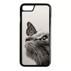 Cica és Pillangó - macskás iPhone 7/8 tok