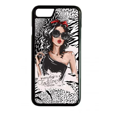 Fashion Show Girl Wild Beauty Animal Fashion Csajos Allat mintas iPhone 7/8 tok