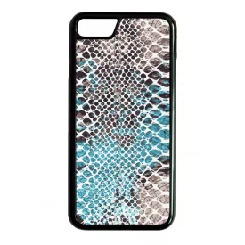 Blue Snake Kigyobor Wild Beauty Animal Fashion Csajos Allat mintas iPhone 7/8 tok