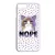 NOPE Cat Antisocial Antiszocialis Meno Trendi iPhone 7/8 tok