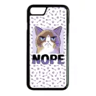 NOPE Cat Antisocial Antiszocialis Meno Trendi iPhone 7/8 tok