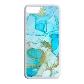 Ocean Blue Gold marvanyos marvany mintas iPhone 7/8 tok