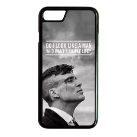 Tommy Shelby simple life idezet peaky blinders iPhone 7/8 tok