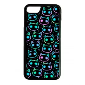 Halloween Macskak - Blue iPhone 7/8 tok