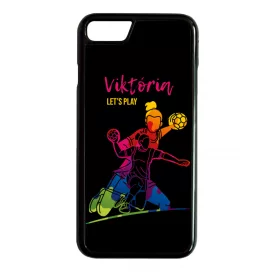 Kerd a Neveddel FOR HER kezilabda mintas iPhone 7/8 tok