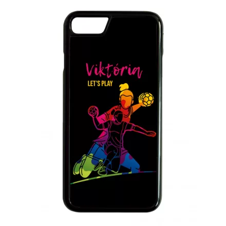 Kerd a Neveddel FOR HER kezilabda mintas iPhone 7/8 tok