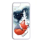 Tündéri róka - Téli mintás iPhone 7/8 tok
