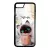 Kávézós cicus - Téli mintás iPhone 7/8 tok