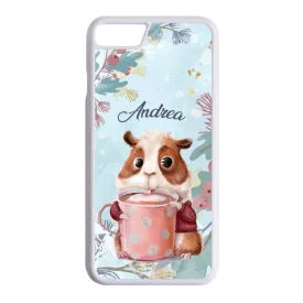 Kakaós hörcsög - Téli mintás iPhone 7/8 tok