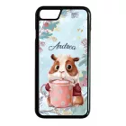 Kakaós hörcsög - Téli mintás iPhone 7/8 tok