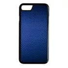 Gyönyörű kék karbon fiber mintás iPhone 7/8 tok