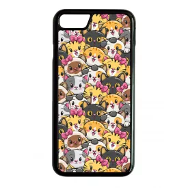 A legcukibb cica mintás iPhone 7/8 tok