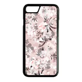 Puderpink tavaszi viragos iPhone 7/8 tok
