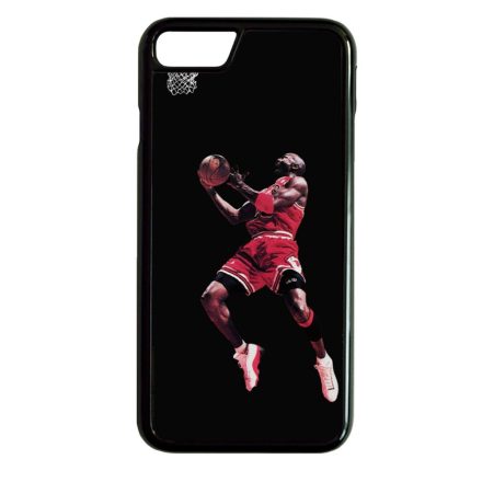 Michael Jordan kosaras kosárlabdás nba iPhone 7 Plus fekete tok
