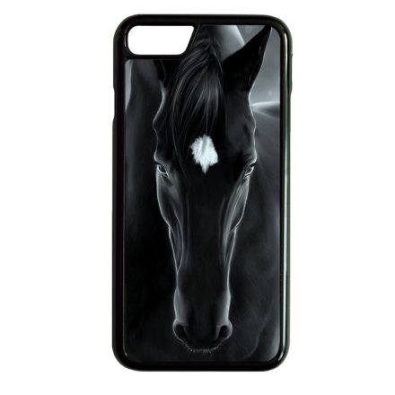 lovas fekete ló iPhone 7 Plus fekete tok