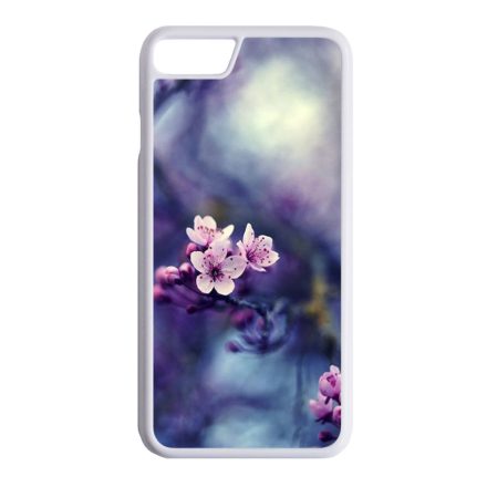 tavasz virágos cseresznyefa virág iPhone 7 Plus fehér tok
