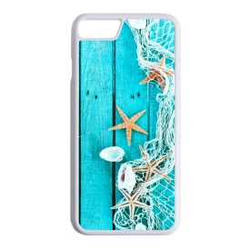 Tengeri csillag kagyló nyár iPhone 7 Plus fehér tok