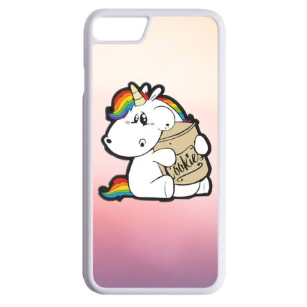 unicorn unikornis fantasy csajos iPhone 7 Plus fehér tok
