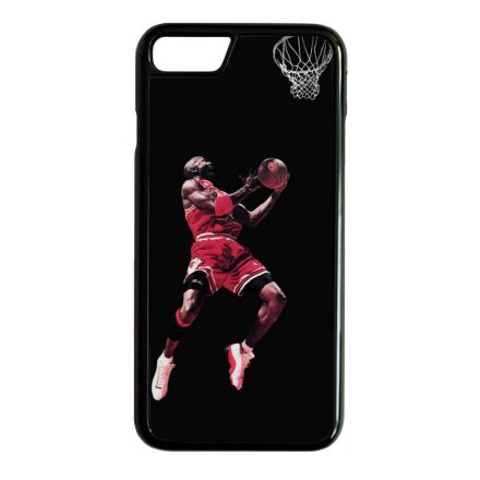 Michael Jordan kosaras kosárlabdás nba iPhone SE 2020 fekete tok