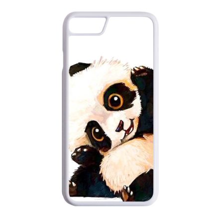 panda pandás iPhone SE 2020 fehér tok