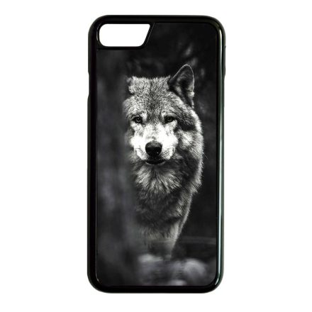 Az erdő farkasa wolf iPhone SE 2020 fekete tok