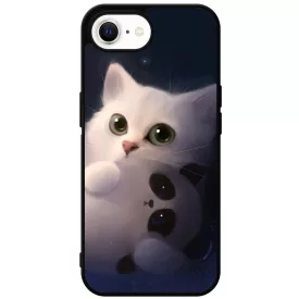 cica cicás macska macskás panda pandás iPhone 16e tok