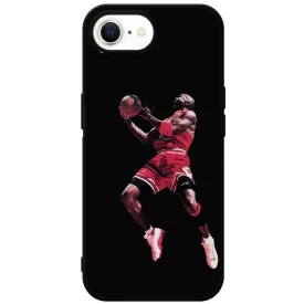 Michael Jordan kosaras kosárlabdás nba iPhone 16e tok