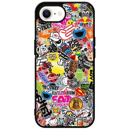 stickerbomb matricabomba iPhone 16e Magsafe tok