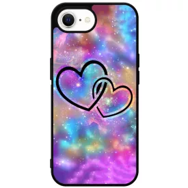 szerelem szerelmes szíves szivecskés hipster iPhone 16e tok