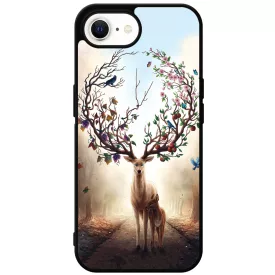 erdő szarvas őz négy évszak iPhone 16e tok