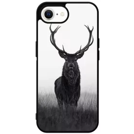 szarvas szarvasos agancs őszi fehér iPhone 16e tok