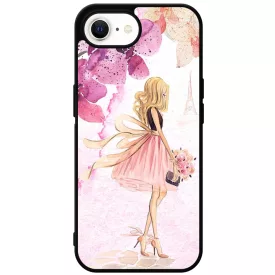 virágos fashion menyasszony párizs paris eiffel torony tavaszi iPhone 16e tok