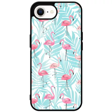 Flamingo Pálmafa nyár iPhone 16e Magsafe tok