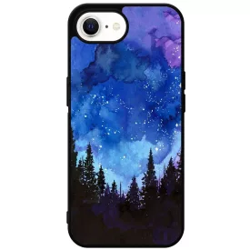 téli karácsonyi art iPhone 16e tok