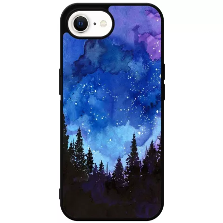 téli karácsonyi art iPhone 16e tok