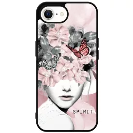 Spirit woman art tavaszi viragos iPhone 16e tok