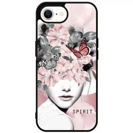 Spirit woman art tavaszi viragos iPhone 16e Magsafe tok