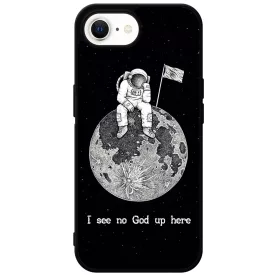 I see no God up here - űrhajós space iPhone 16e tok