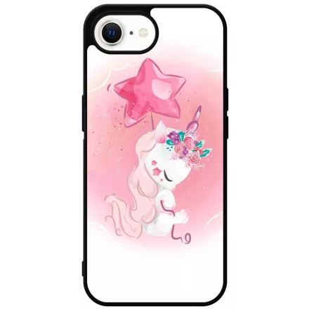 Tündéri unikornis unicorn egyszarvú iPhone 16e tok