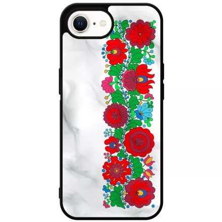 Márványos Matyó magyar mintás hungarian folk iPhone 16e tok