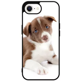 Édes Border Collie kölyök kutyus iPhone 17e tok